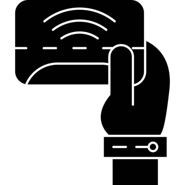 Araba servisi. Basit illüstrasyon