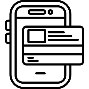 mobil uygulama simgesi vektör illüstrasyonu