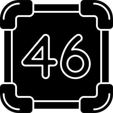 Takvim 4 simgesi, basit illüstrasyon