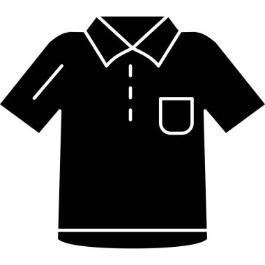 Gömlek. Web simgesi basit illüstrasyon