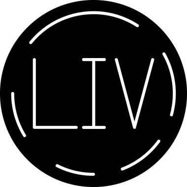 canlı web simgesi basit illüstrasyon