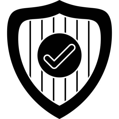 İşaretleme simgesi vektör illüstrasyonunu kontrol et