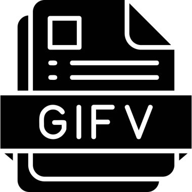 dosya biçimi simgesi, vektör illüstrasyonu