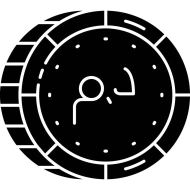 Pusula. Web simgesi basit illüstrasyon