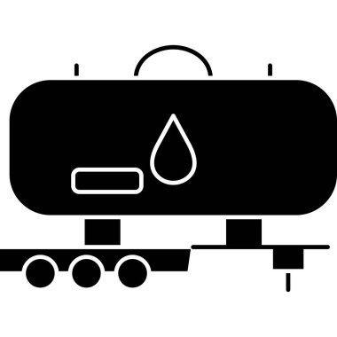 tren simgesi vektör illüstrasyonu