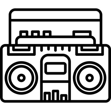 dj müzik çalar simgesi