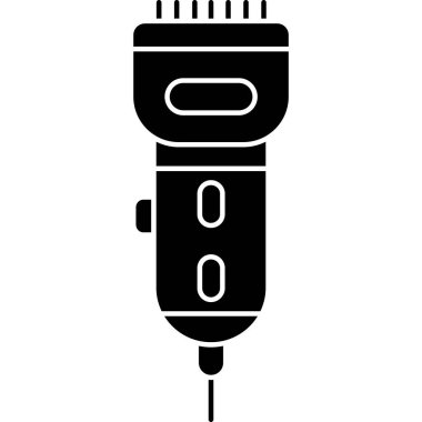 matkap simgesi. Web için matkap vektör simgelerinin basit çizimi