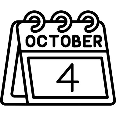 Takvim Eylül simgesi, basit vektör tasarımı