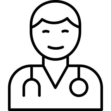 Doktor simgesi, satır biçimi