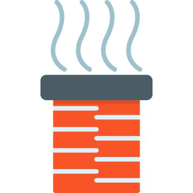 Hava filtresi süzgeç simgesi düz biçimli