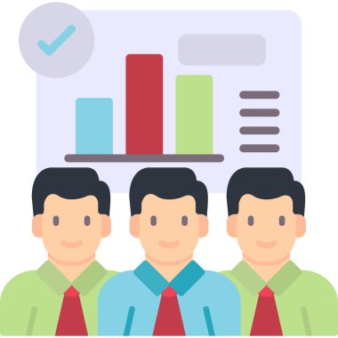 insanlar simge vektör illüstrasyonu