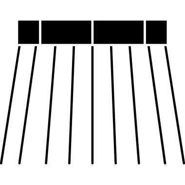 Çit simgesi, basit tarzı