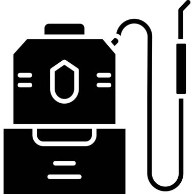 gaz tankı vektör simgesi