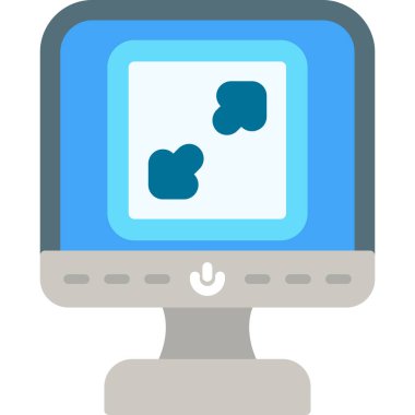 Ağ web simge vektör çizim