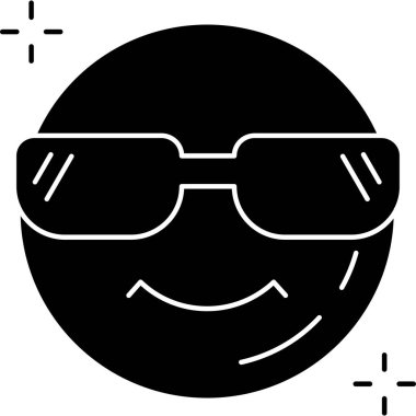 Harika Emoji. Basit tasarım