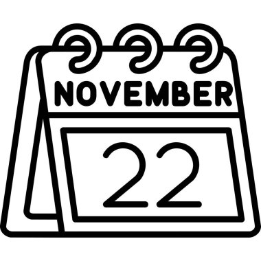 Kasım 25 - Takvim simgesi