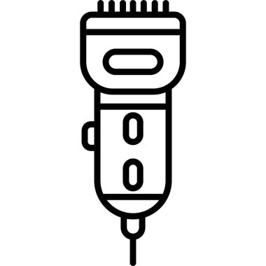 Mikrofonun vektör illüstrasyonu