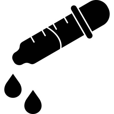 Su. Web simgesi basit illüstrasyon