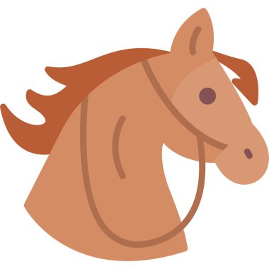 kahverengi renkli at kafası