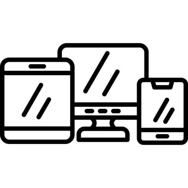 cep telefonu hattı ana hat vektör simgesi