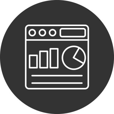 tarayıcı pencere simgesi vektör illüstrasyonu