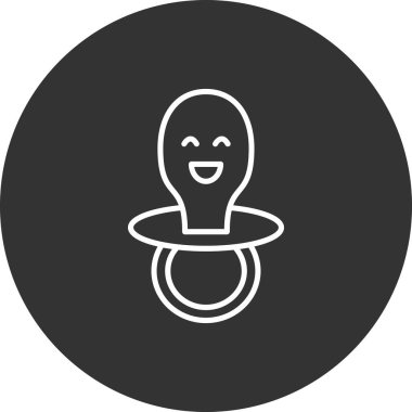 Modern simgenin vektör illüstrasyonu