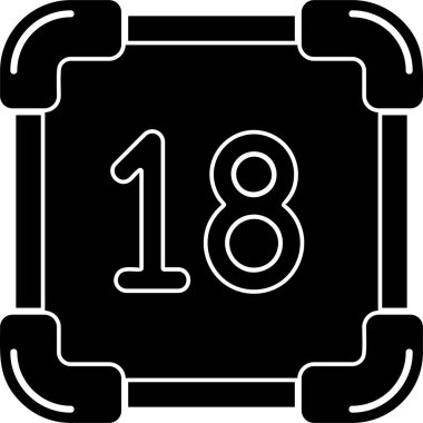 Takvim simgesi vektör illüstrasyonu