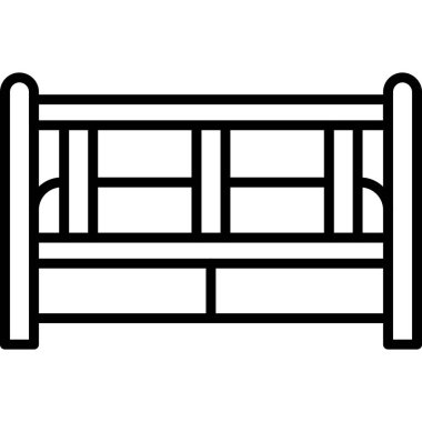 Yedek bank ikonu. Beyaz arkaplanda izole edilmiş web tasarımı için bank vektör simgesi