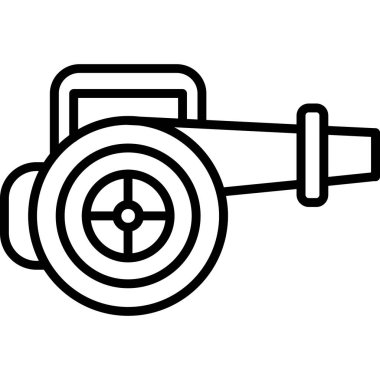 Su pompası ikonu. Beyaz arkaplanda izole edilmiş ağ için pompa vektör simgelerinin özet çizimi