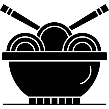 Yemek. Web simgesi basit illüstrasyon