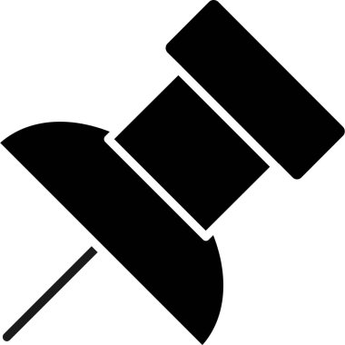 Bir kürek karikatür simgesinin vektör çizimi