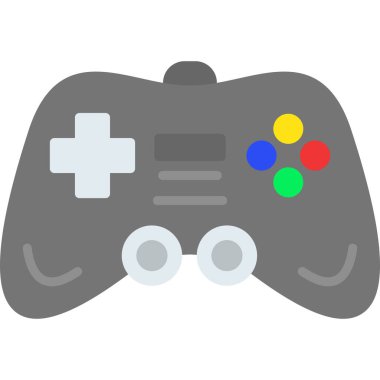 joystick simgesi vektör çizimi tasarımı