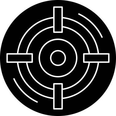 Modern otomatik simgenin vektör illüstrasyonu