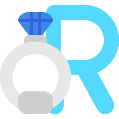 Düz stil Noel çan dekorasyon simgesi