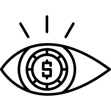 para göz simgesi, dış hat biçimi