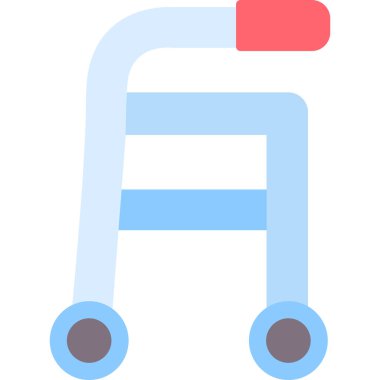 Asansör kaldırma simgesi düz biçimli