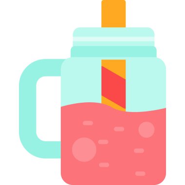 İç bakalım. Web simgesi basit illüstrasyon