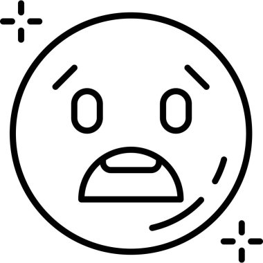 emoji. Web simgesi basit illüstrasyon