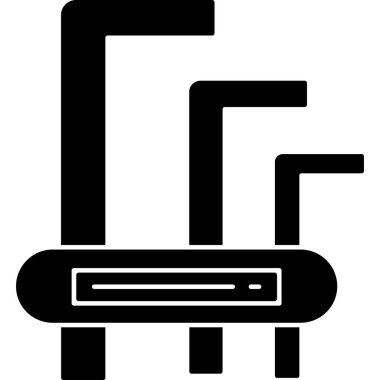 benzin istasyonu simgesi, satır tasarımı