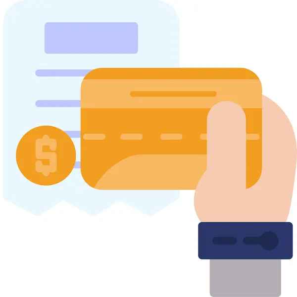 El ile hareket eden telefon, vektör çizim