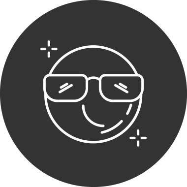 Modern simgenin vektör illüstrasyonu