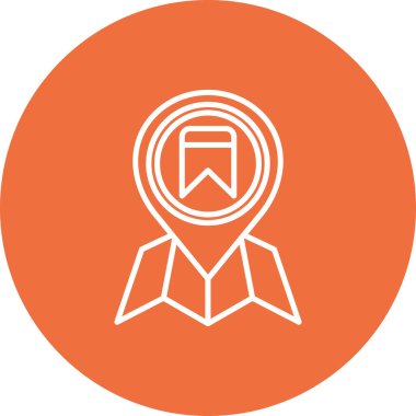 rozet simgesi vektör illüstrasyonu