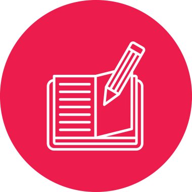 Modern eğitim ikonunun vektör illüstrasyonu