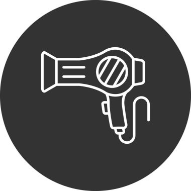 Moda Biçimli Sözcü Simgesi İzole Arkaplan