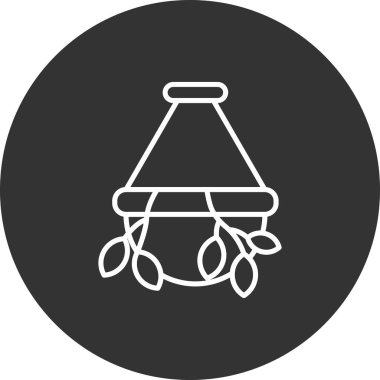 Modern simgenin vektör illüstrasyonu