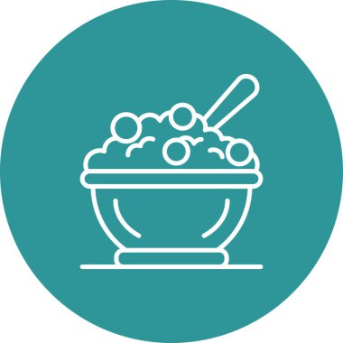 Gıda simgesinin vektör illüstrasyonu