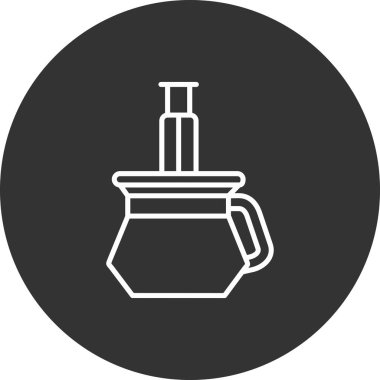 Kahve fincanının vektör çizimi