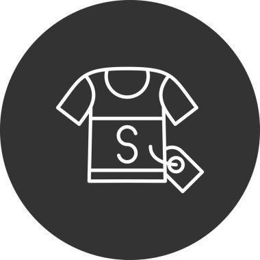 Modern simgenin vektör illüstrasyonu