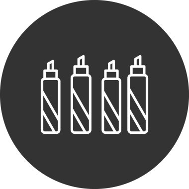 Kozmetik şişeleri. Basit tasarım