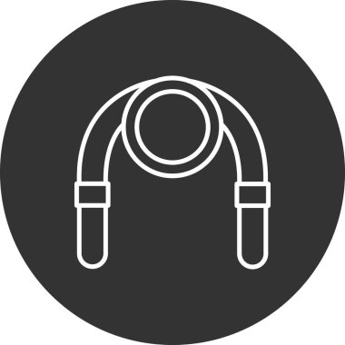 Emniyet kemeri simgesi, basit tarzı